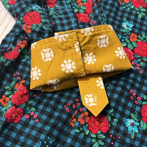 Matilda Jane Fa La La Floral Gingham Dress NWT Small - Picture 4 of 10